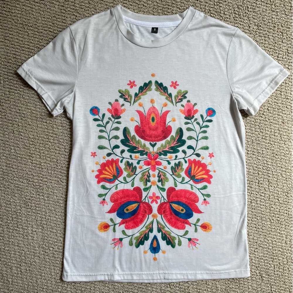 Floral Tee